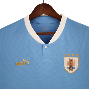 Camisa Seleção Uruguai I 22/23 Puma - Azul Celeste