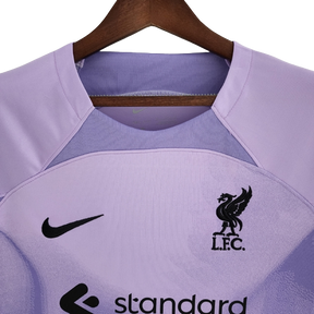 Camisa de Goleiro Liverpool 22/23 Nike - Lilás