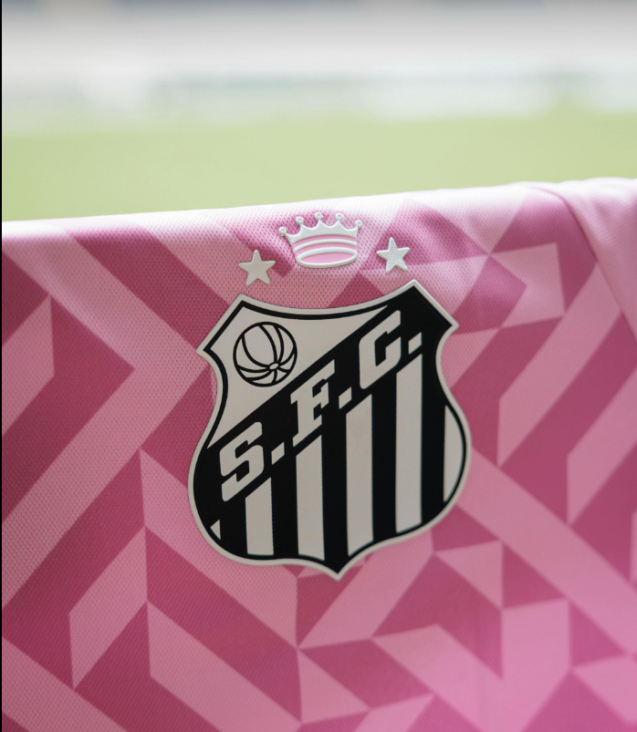 Camisa Santos 2026/27 Torcedor III Outubro Rosa