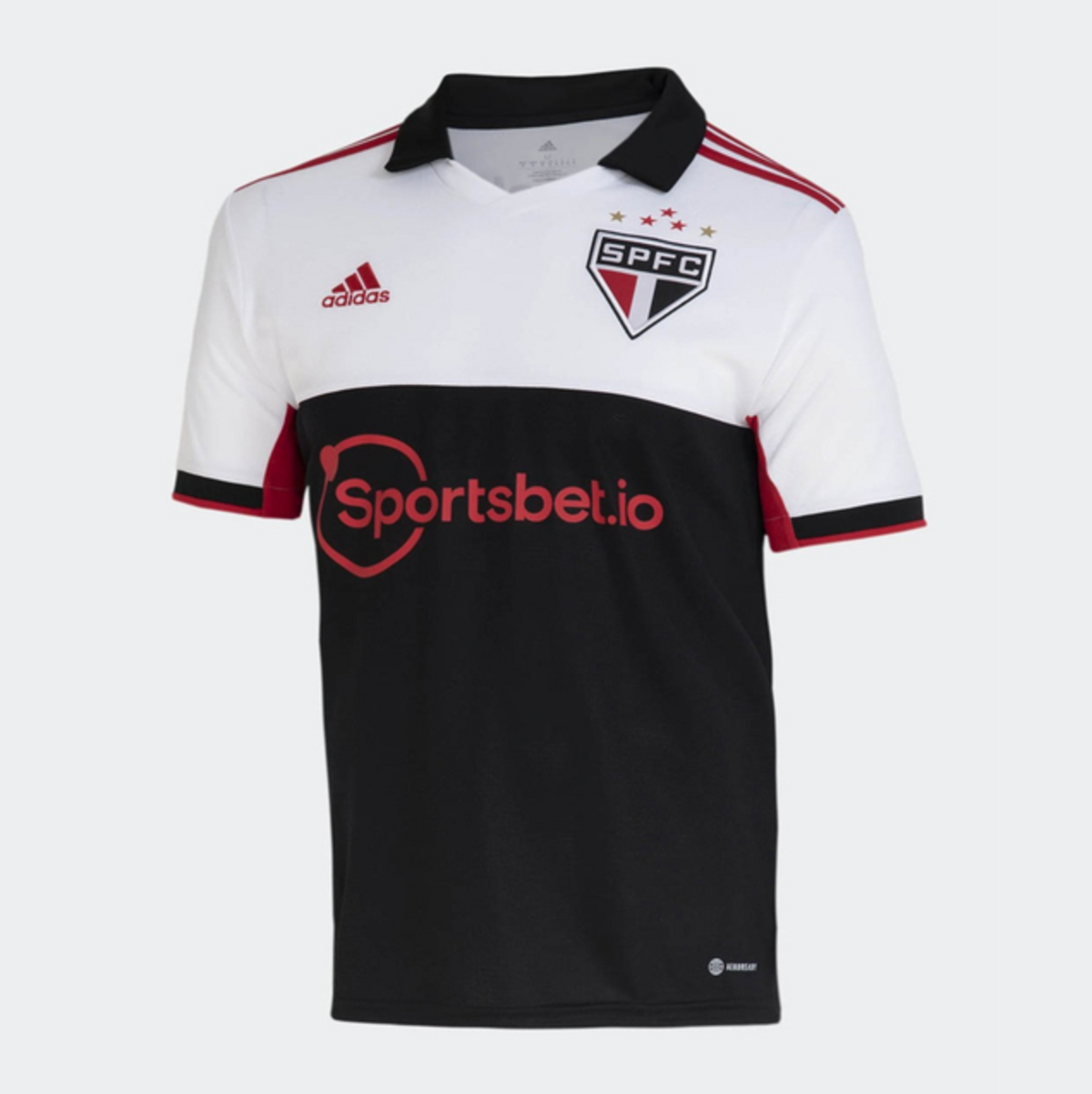 Camisa São Paulo III 22/23  Branco e Preto