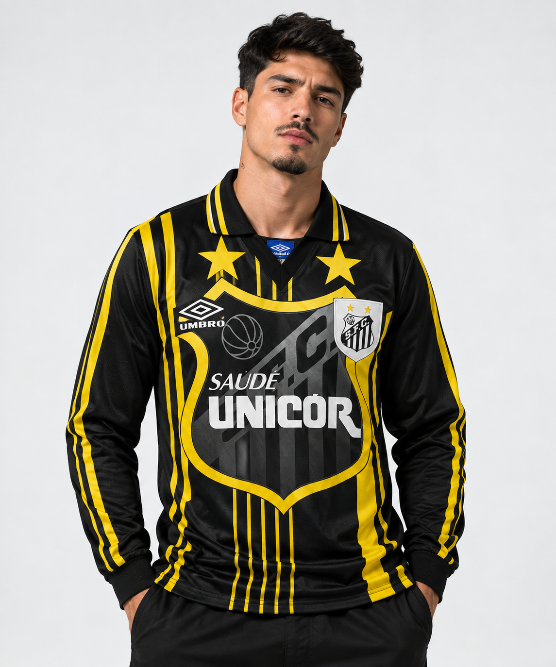 Camisa Retrô Santos 1998 Goleiro Zetti