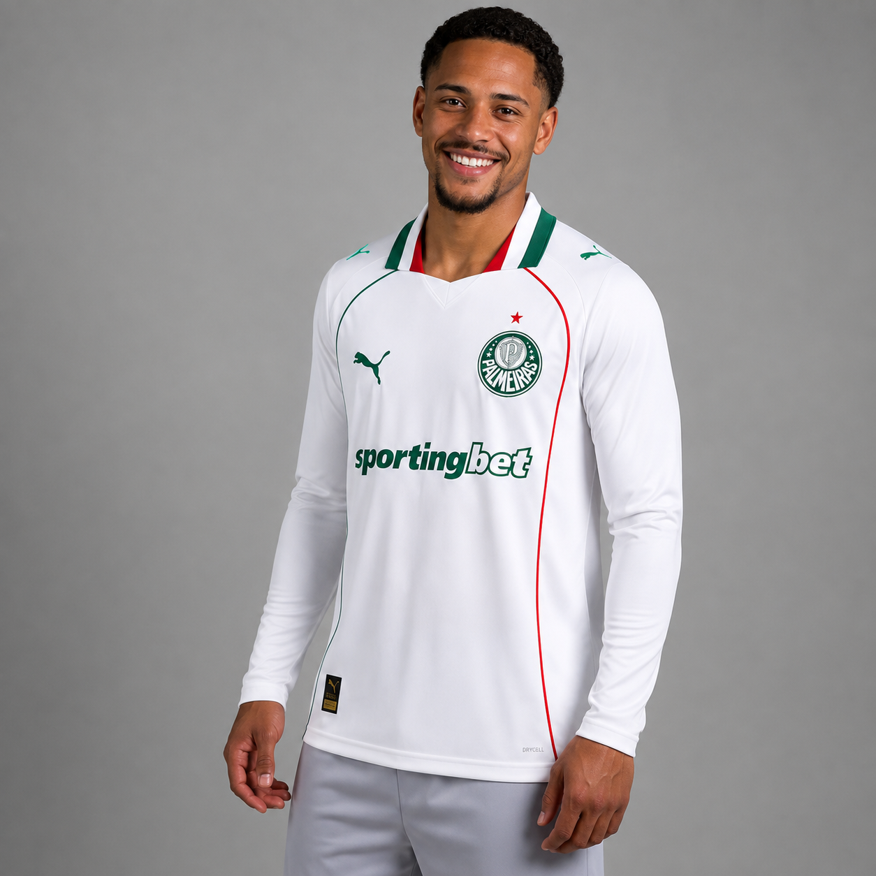 Camisa Puma Palmeiras 2026/27 II Manga Longa