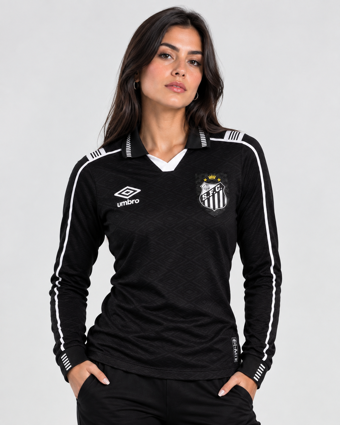 Camisa Santos 2026/27 III Manga Longa Feminina