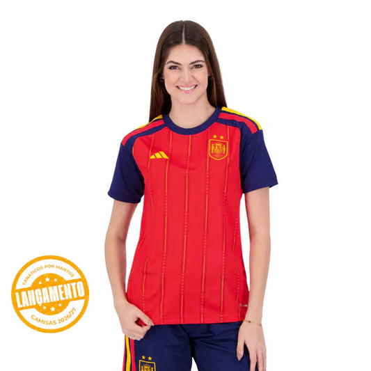 Camisa Feminina Espanha 2026/27 I