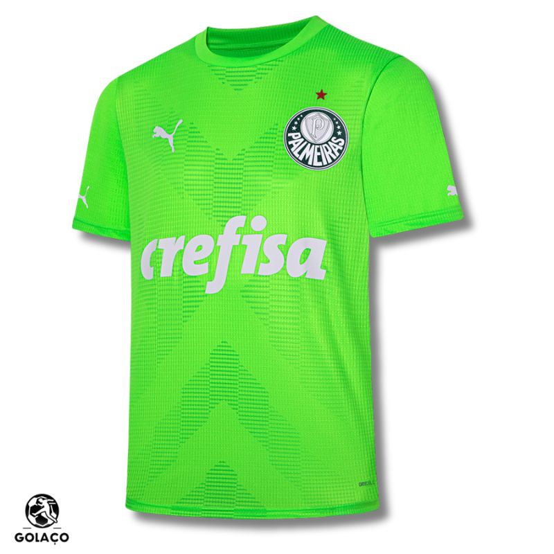 Camisa do Palmeiras Goleiro 23/24 Verde Florecente