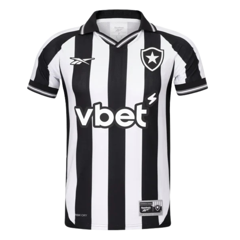 Camisa Botafogo I - 25/26 com Patch de campeão da Libertadores