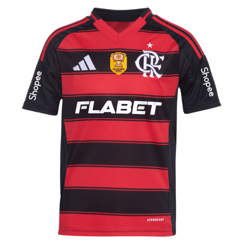 Camisa do Flamengo 2026 LANÇAMENTO com patch de campeão completa