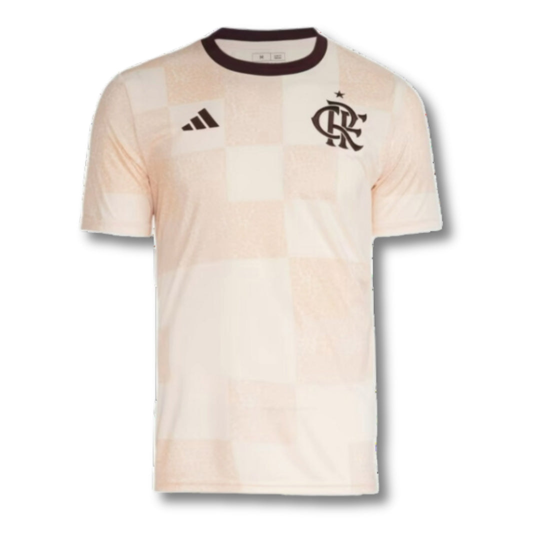 Camisa Flamengo Pré Jogo 24/25  Bege