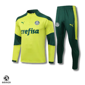 Conjunto Palmeiras 21/22 Verde Com Ziper