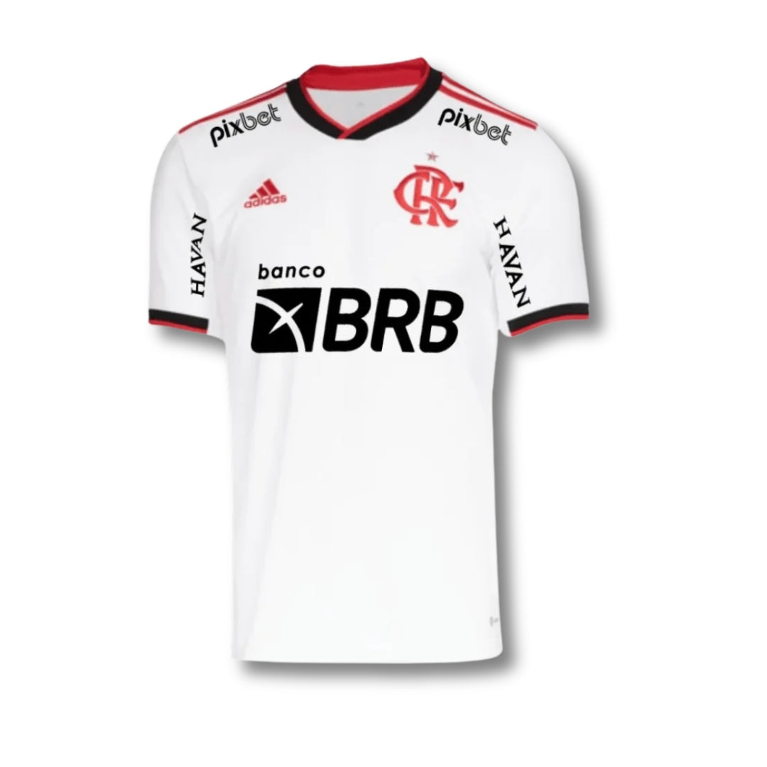 Camisa Flamengo II [Com Patrocínio] 22/23 Branco