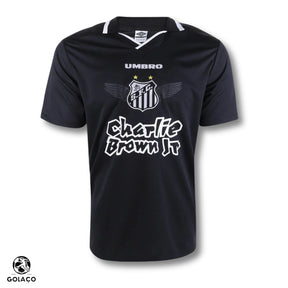 Camisa Santos Charlie Brown Jr. Dias de Glória -  Masculina - Preta
