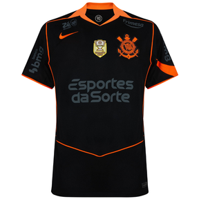 Camisa Corinthians Third 2026 Completa com Patch de campeão