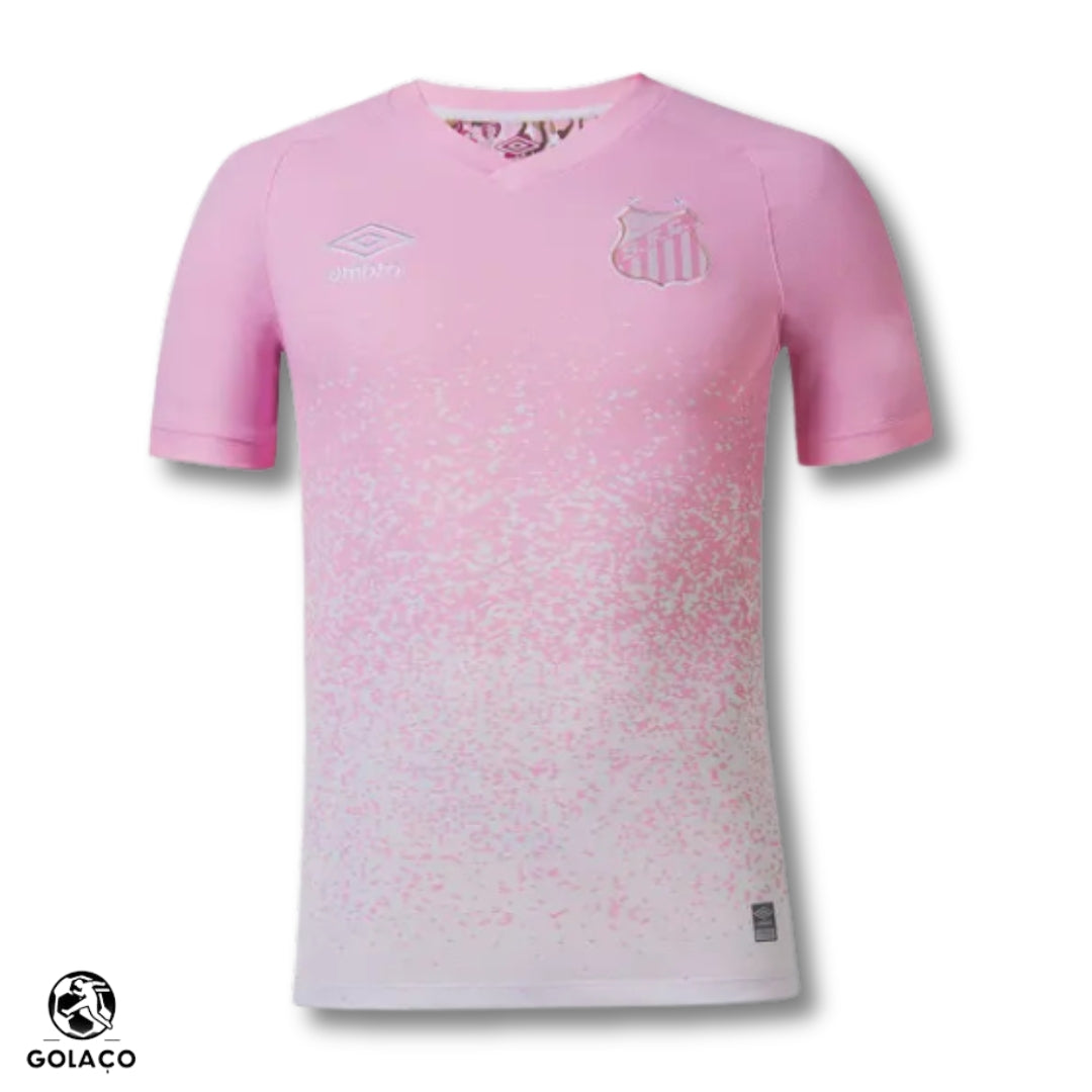 Camisa Santos Outubro Rosa 21/22  - Rosa