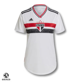 Camisa Feminina São Paulo I 22/23 Branco