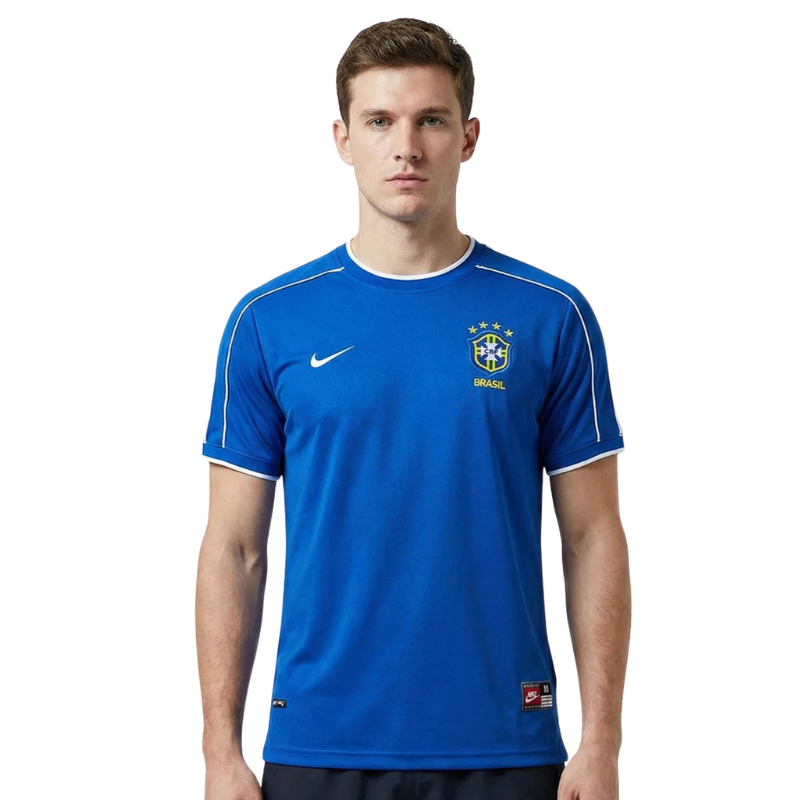 Camisa do Brasil Azul 98