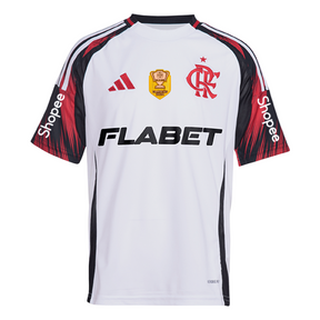 Camisa do Flamengo 2026 Branca COMPLETA