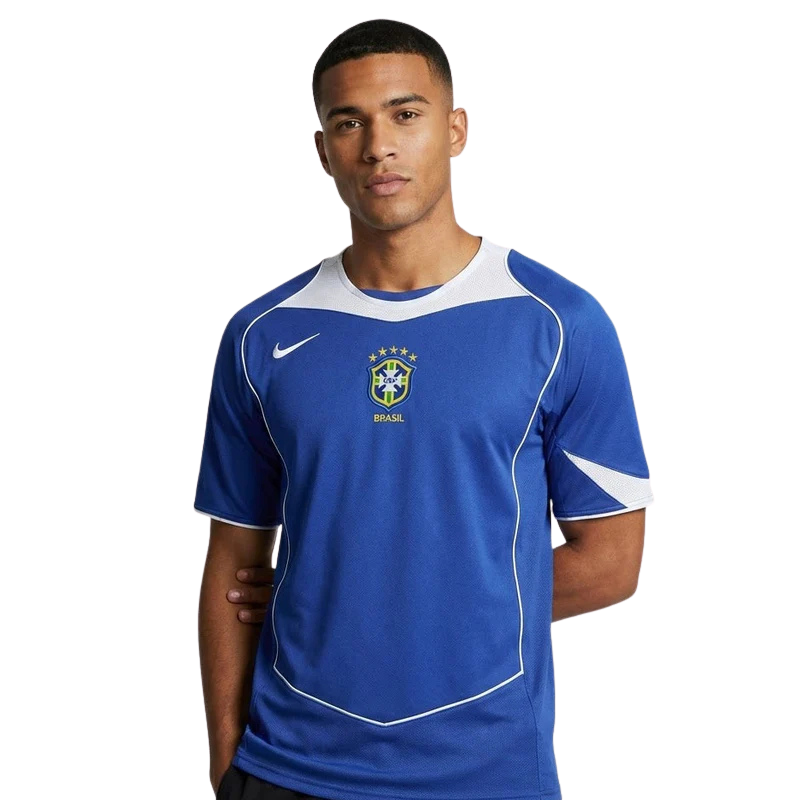 Camisa do Brasil Azul 2004