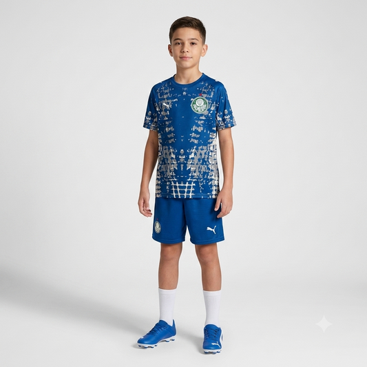 Conjunto Infantil Puma Palmeiras Goleiro 2026/27