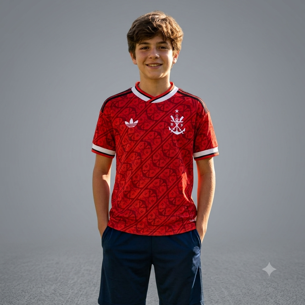 Conjunto Infantil Flamengo Third 26/27