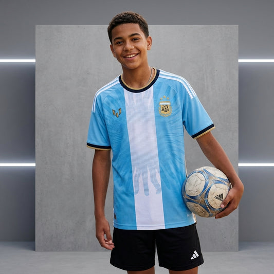 Conjunto Infantil Argentina Edição Messi 2027 - The Last