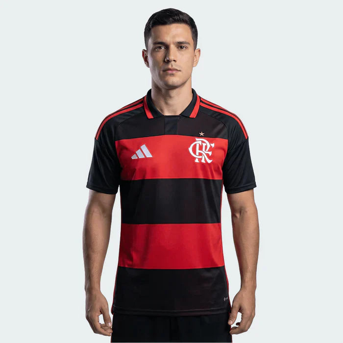 Camisa Adidas Flamengo 2026/27 I DE LA CRUZ N° 18