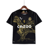 Camisa Olympique Lyon Comemorativa 22/23 Adidas - Preto