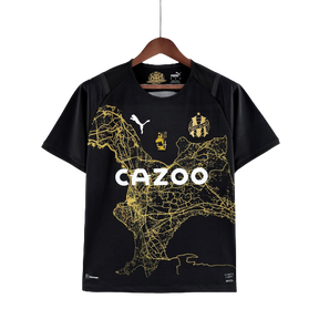 Camisa Olympique Lyon Comemorativa 22/23 Adidas - Preto
