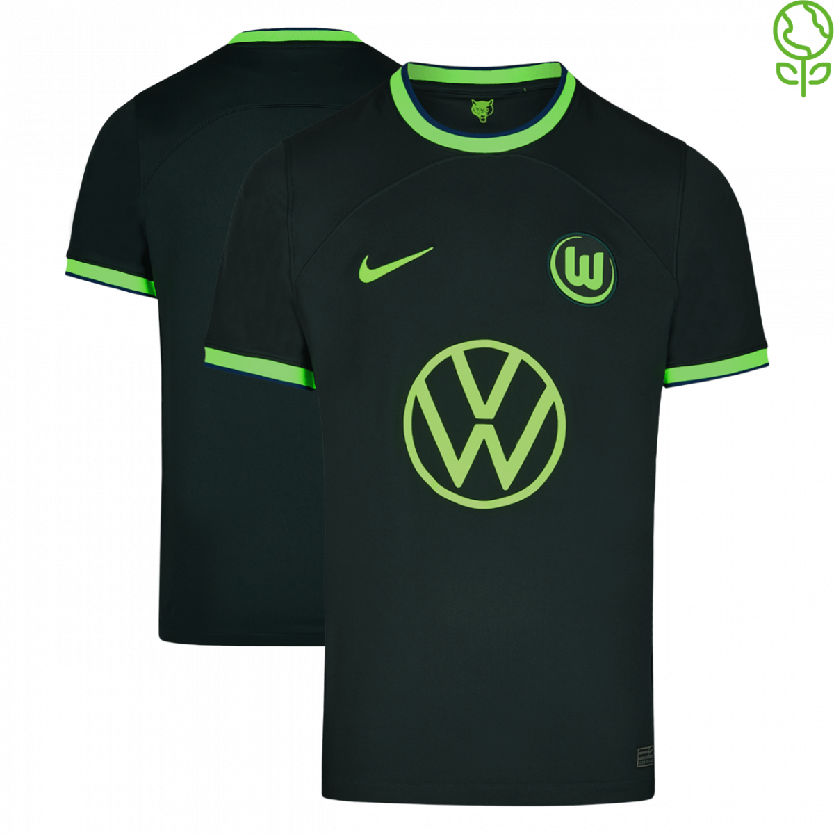 Camisa Wolfsburg II 22/23 Nike - Verde Escuro