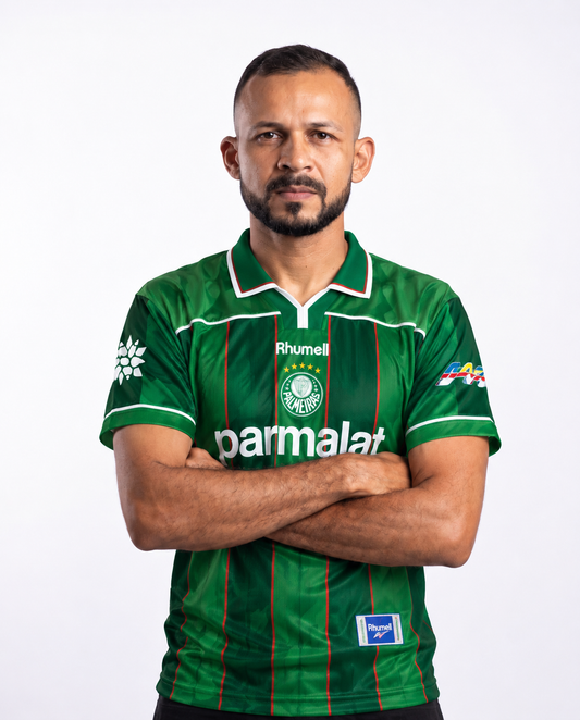 Camisa Retrô Palmeiras 1999 – Rhumell Comemorativa