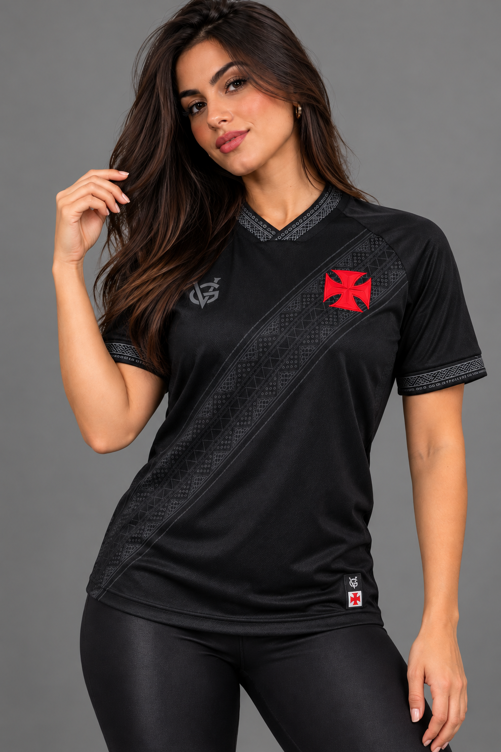 Camisa Vasco da Gama 2026/27 AllBlack Feminina VG