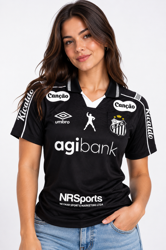 Camisa Santos 2026/27 Torcedor III Feminina com Patrocínio