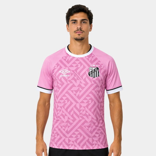 Camisa Santos 2026/27 Torcedor III Outubro Rosa