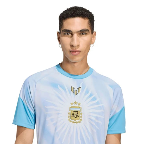 Camisa Argentina AFA x Messi Pré-Jogo 2027 - Torcedor Masculina