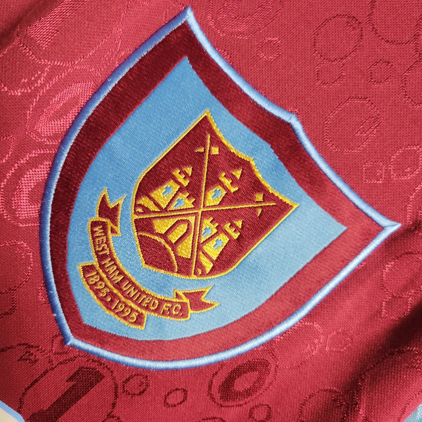 Camisa West Ham Titular 95/97 - Versão Retrô