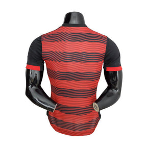 Camisa Flamengo I 22/23 - Vermelha e Preta  Masculino Jogador