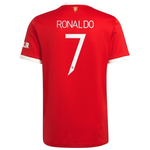 Camisa Manchester United I 21/22 Adidas - Vermelho - Ronaldo #7