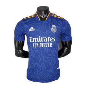 Camisa Real Madrid II 21/22 - Azul - Adidas - Masculino Jogador