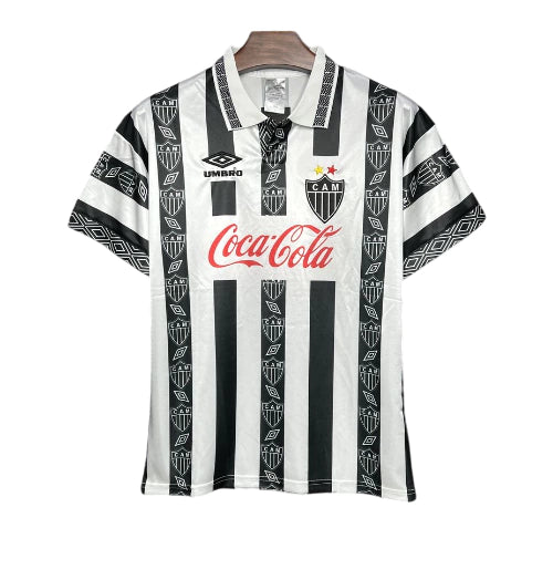 Camisa Atlético Mineiro Titular 1995 - Versão Retrô - Feminina