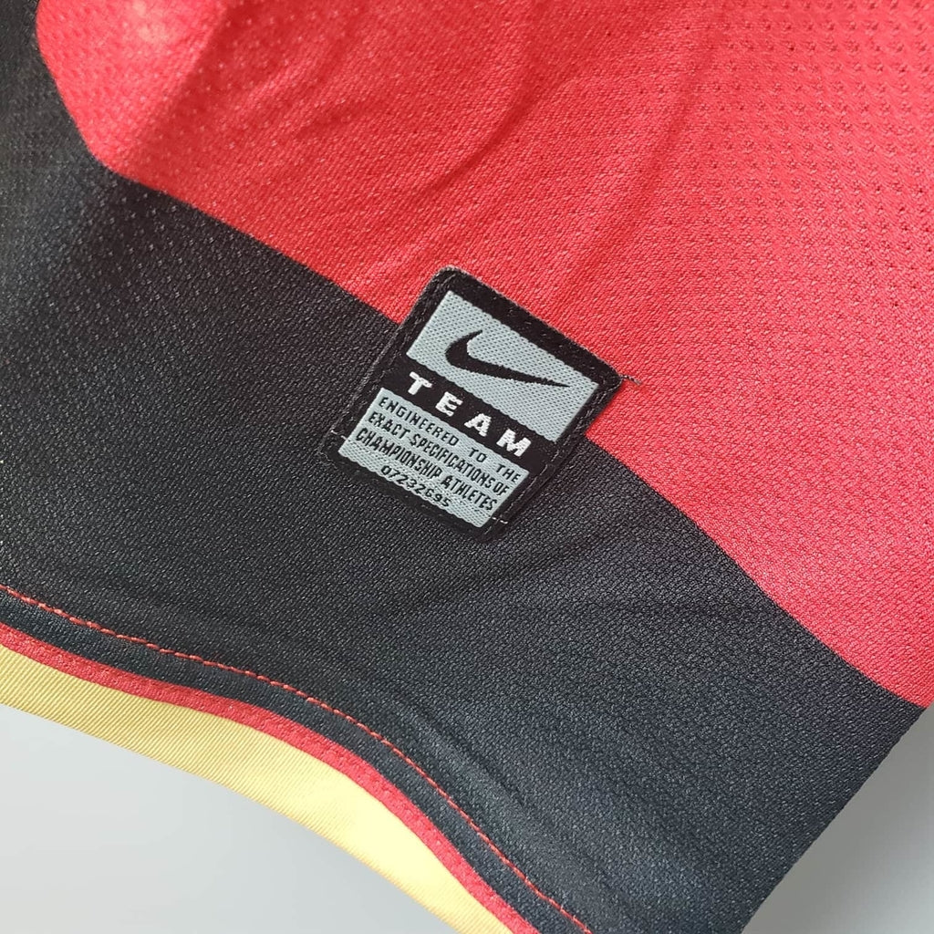 Camisa Flamengo Retrô 2009 Vermelha e Preta