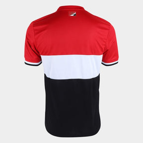 Camisa São Paulo III 21/22 Vermelho, Preto e Branco
