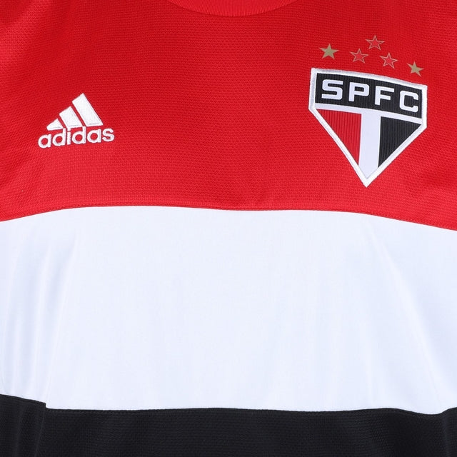 Camisa São Paulo III 21/22 Vermelho, Preto e Branco