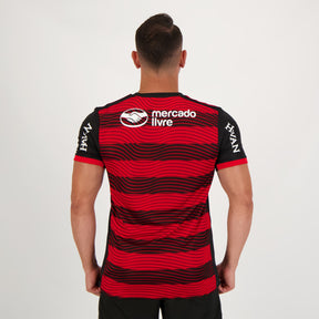 Camisa Flamengo I [Com Patrocínio] 22/23  Rubro Negro