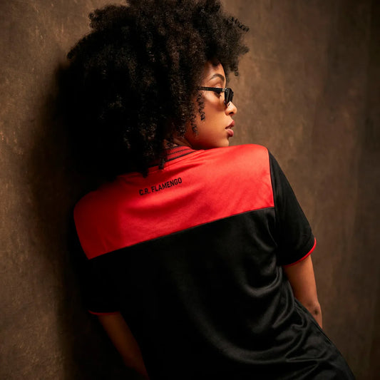 Flamengo Black Edition Jacquard Feminina