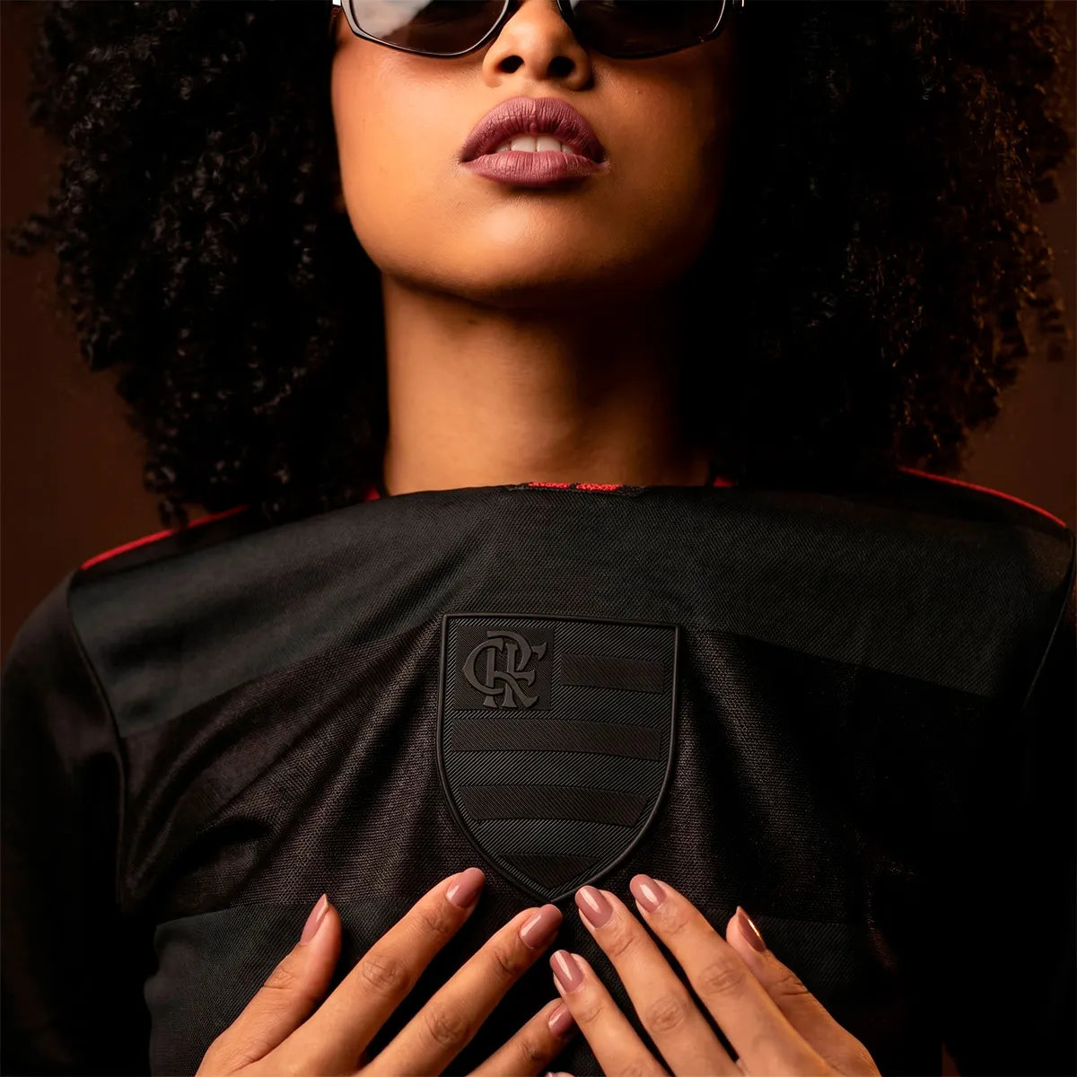Flamengo Black Edition Jacquard Feminina