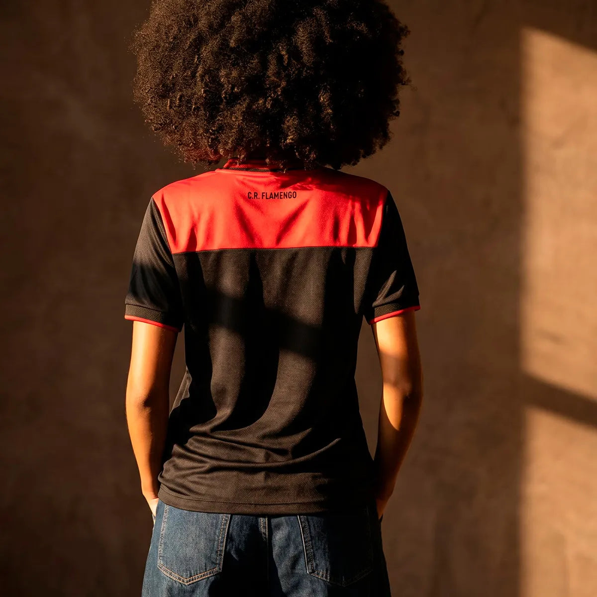 Flamengo Black Edition Jacquard Feminina