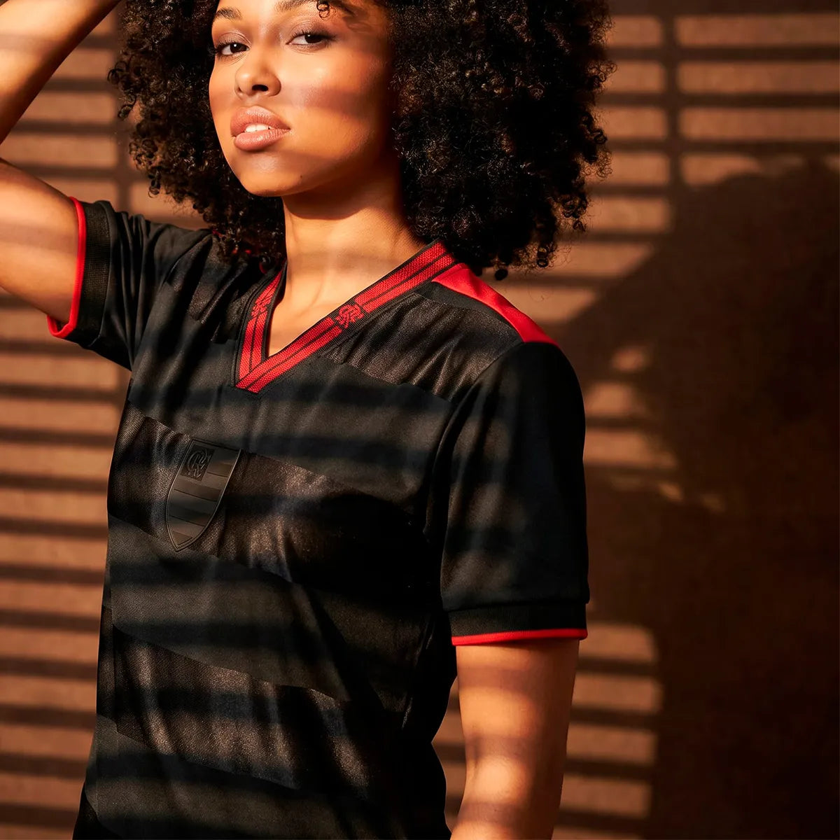Flamengo Black Edition Jacquard Feminina