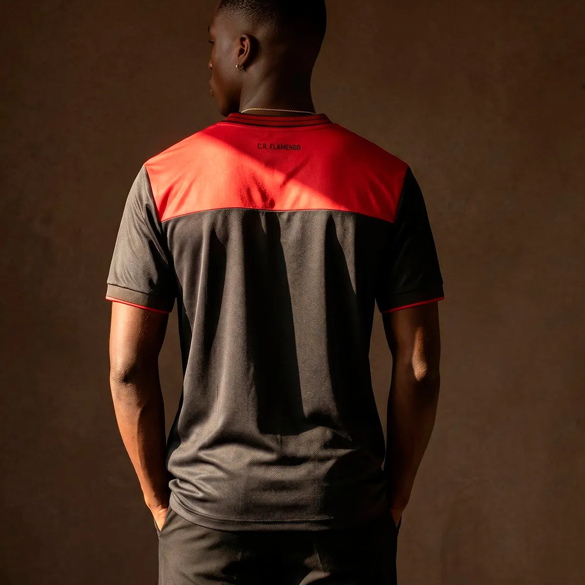 Flamengo Black Edition Jacquard Masculina