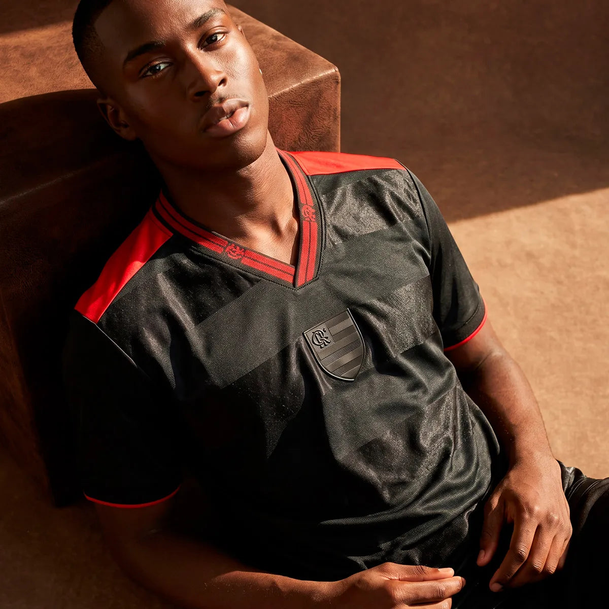 Flamengo Black Edition Jacquard Masculina