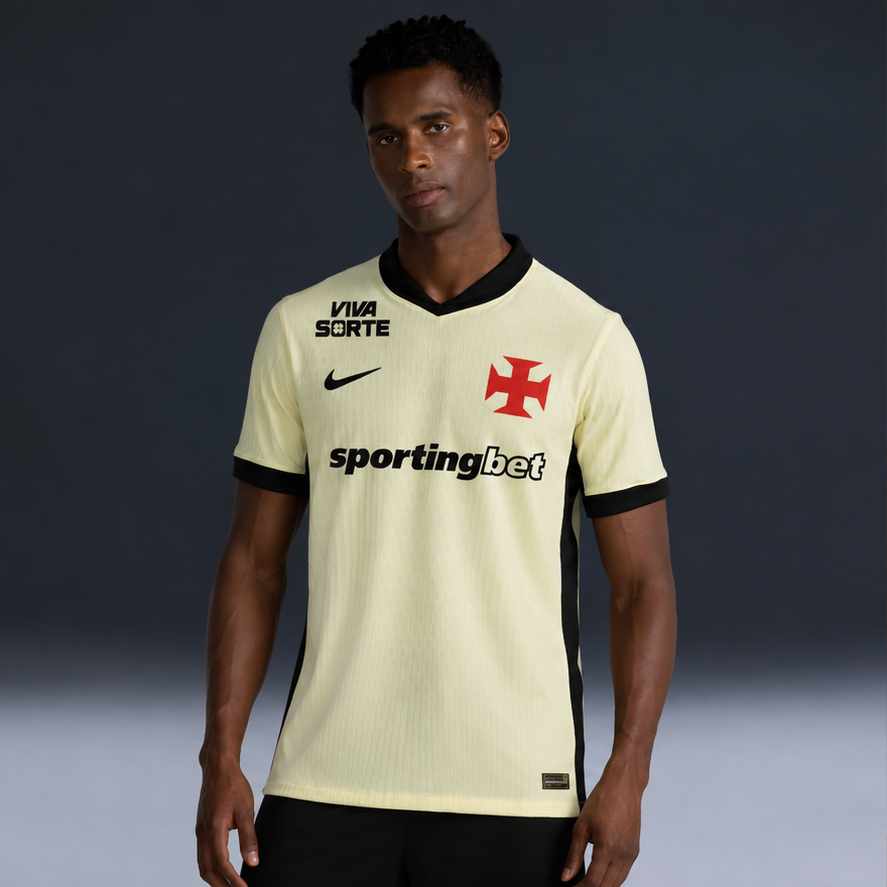 Camisa JOGADOR Vasco da Gama III 2026/27 com patrocínios