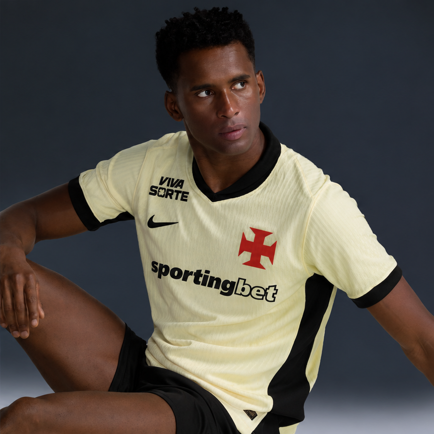 Camisa JOGADOR Vasco da Gama III 2026/27 com patrocínios